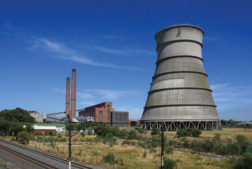 The coal-fired Athlone power station outside Cape Town, South Africa
