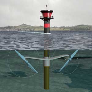 Image of SeaGen, the world’s largest tidal turbine