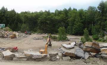 Photograph of Goshen stone quarry