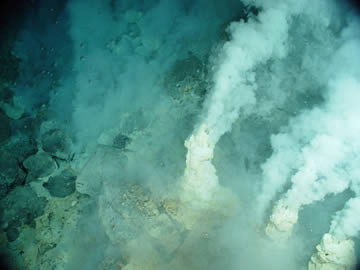 Underwater volcanoes