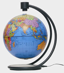 Levitating globe