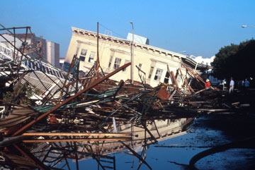 Damage caused by the 1989 Loma Prieta earthquake