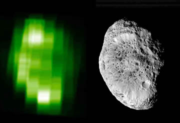 Saturn’s moon Hyperion