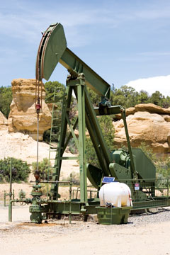 Natural gas production in the San Juan Basin