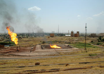 Oil production in Kirkuk