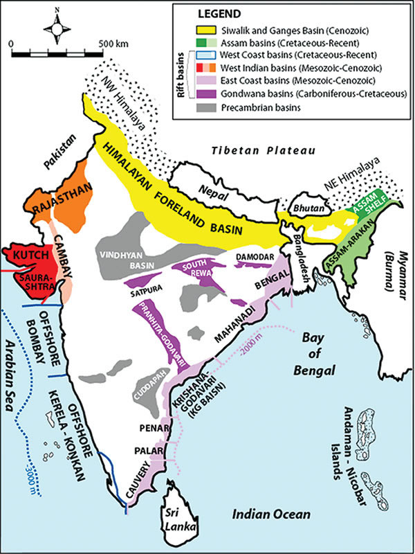 Petroleum Reserves In India