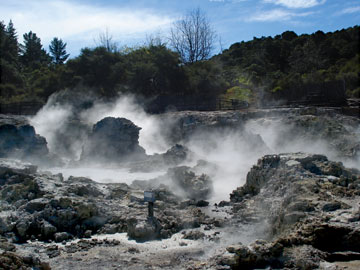 Geothermal mud pool