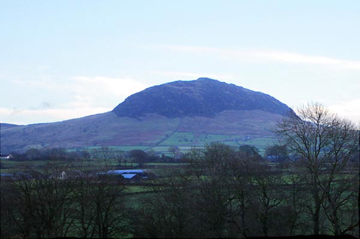 Slemish in Northern Ireland is an old volcanic plug
