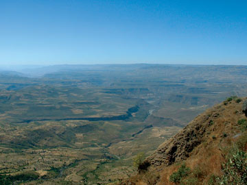 Canyon of the Blue Nile River