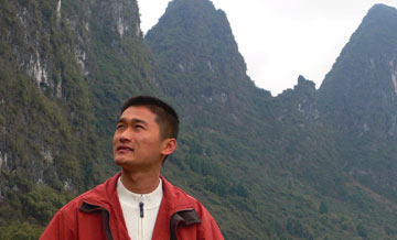 “Theo” Lou Tian Xi in Guilin, China