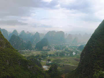 View from the top of Moon Hill