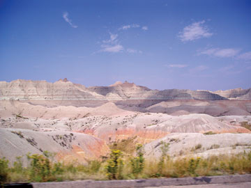 The Badlands of South Dakota