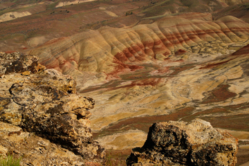 Overlook of John Day fossil beds