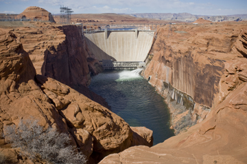 Glen Canyon release of water