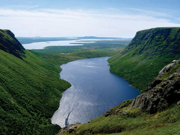 Scenic picture taken from IAT in Newfoundland