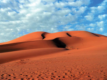 Sand dunes