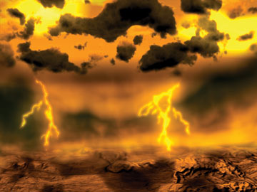 Lightning on Venus