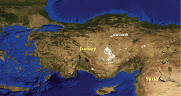 Map of Turkey