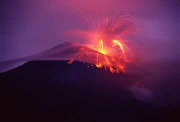 Tungurahua erupts