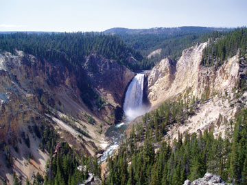 Waterfall at Yellowstone