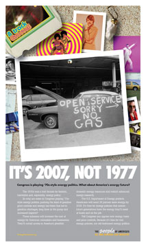 Sample American Petroleum Institute advertisement