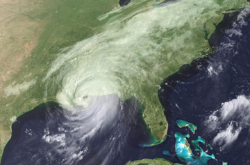 Geotimes — August 2005 — Hurricane Katrina hits hard