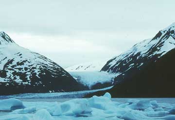 Photograph of Portage Glacier 1980