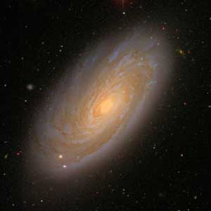 Image of spiral galaxy